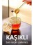 Renkli Kristal Bal Kavanozu ve Kaşıklı Set, Reçel ve Soslar Için Şık Tasarım 1