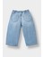 Kız Bebek Okul Wide Leg Jean Pantolon F1829A525AU 3