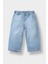 Kız Bebek Okul Wide Leg Jean Pantolon F1829A525AU 1