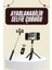 Cep Telefonu Tripod Standı Manyetik Selfie Sopa Bluetooth Uzaktan Kumandalı 2