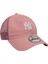 NE60674849 New Era Mıdı Logo 9twenty Trucker Neyyan Copwhı Şapka Pembe 3