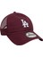 NE60674851 New Era Mıdı Logo 9twenty Trucker Losdod Mrnwhı Şapka Bordo 3