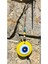 El Yapımı Sarı Balkon Süsü, Nazar Boncuğu, Duvar Dekoru, 10 cm 1