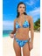 Üçgen Bikini Takımı Ayarlanabilir Askılı Çıkarılabilir Pedli Deniz Havuz Plaj Mayo 1