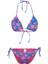 Üçgen Bikini Takımı Ayarlanabilir Askılı Çıkarılabilir Pedli Deniz Havuz Plaj Mayo 4