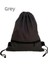 Spor, Seyahat ve Günlük Kullanım Renk Için Basit Su Geçirmez Drawstring Çantası: Gri (Yurt Dışından) 1
