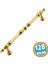 Mobilya Mutfak Dolabı Çekmece Dolap Kulpları Kapak Kulpu Kulbu Gold 128 mm Metal Kulp 1