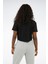 ID T-SHIRT Siyah Kadın Kısa Kol T-Shirt 2