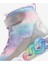 Infinite Heart Lights - Lovin Hearts Büyük Kız Çocuk Gri Işıklı Bot 303054L Smlt 7