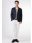 Lacivert Mono Yaka Slim Fit Erkek Ceket 2