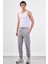 Gri Bağcıklı Erkek Regular Fit Eşofman Altı 3
