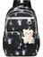 Kawaii Kuromi Backpack Junior Lise Çantası Öğrenci Schoolbag Anime Karikatür Omuz Çantası Kızlar Hediye Rolor: Mor (Yurt Dışından) 1