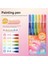 Kawaii Flash Pen/4/6 Renk Kutusu/el Hesabı Fosforlu/öğrenci Notları/vurgulama Kalemi Katlanır Boya Fırçası/öğrenme Istasyonculuk: Büyülü Kız (Yurt Dışından) 1