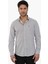 Slim Fit Düğmeli Yaka Kahve Erkek Gömlek DU1234013021 2
