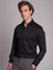 Siyah Erkek Slim Fit Düz Gömlek-DU1999011015A 1