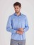 Koyu Mavi Erkek Slim Fit Düz Gömlek-DU2999011001A 1
