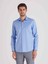 Koyu Mavi Erkek Slim Fit Düz Gömlek-DU2999011001A 3