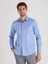 Koyu Mavi Erkek Slim Fit Düz Gömlek-DU2999011001A 5