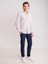 Nar Çiçeği Erkek Slim Fit Brent Düğmeli Yaka Uzun Kol Gömlek 3