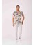 Mix Erkek Slim Fit Apaç Yaka Kısa Kol Gömlek 3