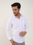 Beyaz Erkek Regular Fit Brent Yaka Uzun Kol Gömlek 2
