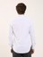 Beyaz Erkek Slim Fit Düz Klasik Yaka Uzun Kol Gömlek 5