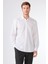 Beyaz Düz Erkek Gömlek - Regular Fıt 1