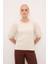 Karpuz Kol Triko Kazak Vanilya 139L9128000 4