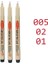 Sanat Manga Ana Hattı Kalem Pigment Liner Micron Pen Marker Set Kanca Hattı Iğne Kalemi Taslak Yumuşak Fırça Kırtasiye Sanat Malzemeleri Renk: 005.01.02 (Yurt Dışından) 1