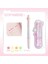 Çok Fonksiyonlu Dörtlü Bir Beyaz Kalem Ince Flash Kırtasiye Dört Renkli Yerçekimi Kalem Kalem 0.5mm Kurşun Korecolor: Pembe/mürekkep Renk: Çok Renkli (Yurt Dışından) 1
