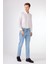 Açık Mavi Regular Fit Erkek Denim Pantolon 2