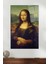Leonardo Da Vinci Mona Lisa Eseri Cam Tablo, Modern Ev ve Ofis Dekoru, Hediyelik Duvar Dekorasyonu 1