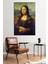 Leonardo Da Vinci Mona Lisa Eseri Cam Tablo, Modern Ev ve Ofis Dekoru, Hediyelik Duvar Dekorasyonu 2