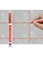 1/3 Pcs Su Geçirmez Beyaz Işaretçi Kalem Duvar Dikiş Onarım Fayansları Harç Işaretleyiciler Kalemler Zemin Banyo Dekontaminasyon Boya Fırçası Araçları Renk: 1pcs Kahverengi (Yurt Dışından) 1