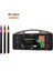 12/24/36/48/60/80 Renk Akrilik Marker Kalem Seti Su Geçirmez ve Şeffaf Olmayan Kağıt Istiflenebilir Kalemler ve Öğrenciler Renk: 36 Renk (Yurt Dışından) 1