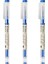 3-12PCS/SET Ince Nokta Kalemi 0.35MM Siyah Mavi Kırmızı Mürekkep Jel Kalem Kalem Kalem Okulu Ofis Öğrenci Yazma Kırtasiye Kaynağı Renk: 3 Mavi (Yurt Dışından) 1