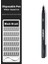 Micron Liner Fineliner Kalem 0.05 0.03 0.1 0.5 Fırça Uç Siyah Kahverengi Fineliner Çizim Manga Çizim Kalemi Renk Kırkırı Kırtasiye Renk: 1pc Br Siyah (Yurt Dışından) 1