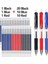 43 Pcs Jel Pens Dolumlar Set Set Stattyery Büyük Kapasite Yazma Kalem Siyah/kırmızı/mavi Mürekkep 0.5mm Beyan Pen Ofis Okulu Malzemeleri Madde: Kırmızı Set-43 Pcs (Yurt Dışından) 1