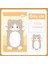 Estetik Kedi Yapışkan Notlar Sevimli Kawaii Memo Pad Not Defteri Not Defteri Kağıt Kırtasiye Günlük Planlayıcı Dizin Yapılacak Çıkarma Sticker Renk: Gri Kedi (Yurt Dışından) 1