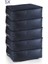 5'li Set 53X44X20 cm Home Organizer Çekyat & Baza Altı Düzenleyici Hurç Lacivert 1