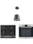 Faber Beat Dg Matt F45 Ada Davlumbaz + Fhma 604 4g ml E Ocak Fsl 86 He Xs Fırın Ankastre Set 2