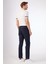 Koyu Lacivert Erkek Regular Fit Düz Pantolon - 103937 4
