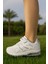 Unisex Çocuk Cırtlı Bağcıklı Sneaker Günlük Spor Ayakkabı 2
