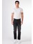 Koyu Gri Slim Fit Denim Erkek Pantolon 1