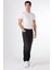 Koyu Gri Slim Fit Denim Erkek Pantolon 3