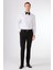Ekru-Siyah Erkek Slim Fit Sivri Yaka Smokin Takım 3