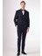 Lacivert Erkek Slim Fit Sivri Yaka Smokin Takım 2