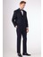 Lacivert Erkek Slim Fit Sivri Yaka Smokin Takım 3