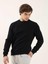 Lacivert Erkek Regular Fit Bisiklet Yaka Sweatshirt 2