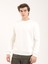 Ekru Erkek Regular Fit Bisiklet Yaka Sweatshirt 1